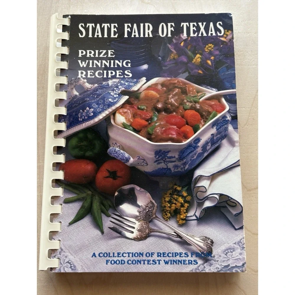 Vtg State Fair of Texas Cook Book LOT of 11 Recipe Collections 1981-1993 Spiral